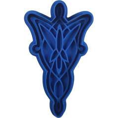 Cuticuter Evenstar Lord of the Rings Cookie Cutter, Blue