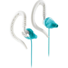 Yurbuds Focus 200 for Women Sweat-proof Behind-the-Ear Sport Earphones - Aqua/White