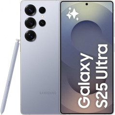 Samsung Galaxy S25 Ultra AI Smartphone with Galaxy AI, No Contract, Mobile Phone with Android, 12 GB RAM, 1 TB Memory, 200 MP Camera, Titanium Silverblue
