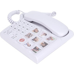 Telephone Landline, Ld-858Hf Wired Large Buttons, Fixed Phone, Photo Storage, Wired Phone, Support One Button Dialing/Handsfree