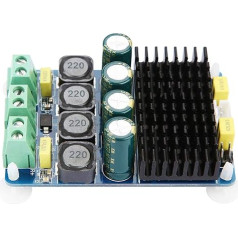 Hilitand Audio Amplifier Board TDA7498 HF20 Power Amplifier Board Dual Channel 2x100W Amplifier 8-32VDC