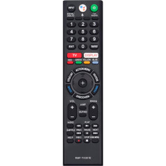 VINABTY RMF-TX301E Replacement Voice Remote Control Suitable for Sony TV KD-49XF8505 KD-49XF9005 KD-43XF7596 KD-43XF8599 KD-49XE8096 KD-49XF8577 KD-65XF8599 KD-55XKD-F8599 KDL-49WF804 KD-43XE8005