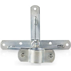 Nedis - Satellite Wall Mount - Satellite Dish - Antennas - TV Mast - 350 mm - Steel - Silver