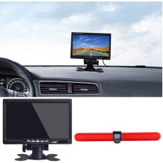 1280 x 720 pixels third roof top mount brake light camera brake light reversing camera IR light for T5 Multivan Caravelle high roof T6 with high roof from T5 camper Lupo 6x Seat Arosa + 7 inch reverse