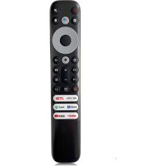 TCL Replacement Remote Control for TCL Thomson Smart TV Remote Control 4K LCD LED TV 32DS520 40S6000FS 49DP600 49S6000FS 50DP600 F43S5916 H32S5916 No Voice Function