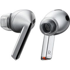AZLA SednaEarfit Crystal for Galaxy Buds 3 Pro, Smoke Black - Samsung Galaxy Buds Pro 3 Earbuds - SMAPP Certified (2 Pairs)
