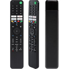 YiBiChin Replacement RMF-TX520U Voice Remote Control for Sony TV MG3-TX520U, KD-43X, KD-50X, XR-50X, XR-55A, XR85Z9J, XR85X95J, XR83A90J