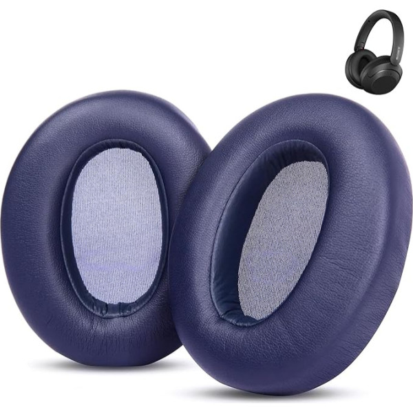 DowiTech Professional Ear Pads Replacement Compatible with Sony WH-XB910N XB910N Headset Ear Pads with Skin-friendly Leather and Memory Foam