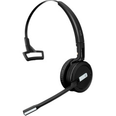 Sennheiser SENNHEISER Impact SDW 5011 Mono USB DECT Headset with DECT Dongle (Instead of Base) for PC with Headband, Ear or Neckband, Black, Standard