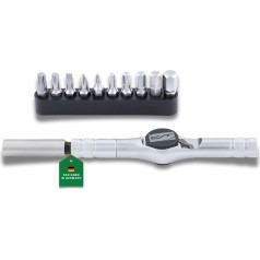 CONTEC Trident Ratchet 10 in 1 Bicycle Multi Tool Repair Kit Mini Tool Multi-Purpose Hex Socket Screwdriver