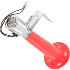 Ciieeo Bicycle Air Horn Electric Bicycle Horn for Adults Portable Compressed Air Horn for Mountain Bike and Road Bike Durable Bicycle Accessories Easy to Install on Handlebar