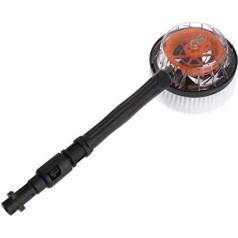 Swiixxer Rotating Round High Pressure Wash Brush for Cleaning Water Guns for