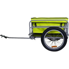 BIKE ORIGINAL - Beach Bicycle Trailer - Aluminium Folding - Off-Road Wheels 20