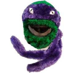 FunnyRiders Fabric Cover for Motorcycle Helmet - Funny Helmet Cover, Great Eye-catching Accessory for Motorcycle Helmets, Against Dust, Shock & Scratches - Handmade in Poland - One Size