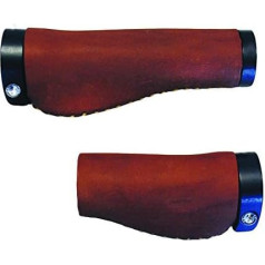 MATRIX Handlebar Grip G3 Leather Short 135/95 mm Brown