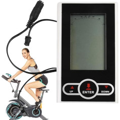 xowwyue Elliptical Speedometer - Stationary Computer Monitor with LCD Display | Speed Calories Distance Measurement Gym Accessories for Indoor Cycling