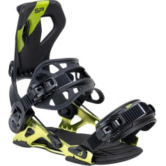 SP Core Lime Automatic Snowboard Binding L 43-45 EU / 8-10 US for Men and Women Binding Snow Type Flow Freestyle Freeride Step On Size
