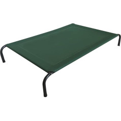 Hundebett Erhöht | Hund Liege Mit Atmungsaktiver Meshfläche - Waschbare Kühlende Haustier Hängematte Für Welpe Couch Auto Camping Terrasse