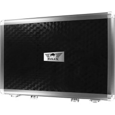 Bull's Secuda Large Case, Grey, silver, black