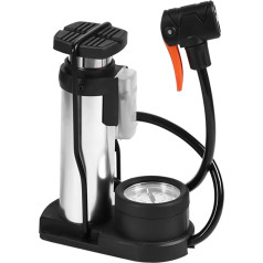 Bicycle Air Pumps, 140 PSI Bicycles, Tire Air Pumps with Pressure Gauge, Small Bicycles, Floor Pumps for Mountain Bikes