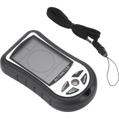 Electronic Altimeter - Weather Forecast Device Altimeter with LCD Display | Portable Altimeter for Bad Weather