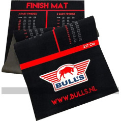 Bulls NL Finish Dart Rug - Includes Finish Tables (No Oche, 300 x 60 cm)