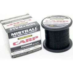 MISTRALL Admunson Carp Fishing Line Black 1000 m 0.25 - 0.40 mm