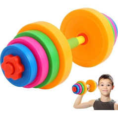 Toddmomy Children's Dumbbells: Adjustable Heavy Children's Dumbbells Toy for Training and Weightlifting Weights Gymnastics Toy