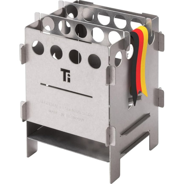 Bushbox Titanium Outdoor Pocket Stove