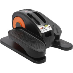 Under the Desk Elliptical Trainer - Electric Pedal Trainer for Home with Remote Control, LED Screen, for Office, Living Room & Fitness, Quiet Operation, Compact and Space Saving
