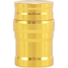 Gold Portable Mini Alcohol Lamp Metal 10ml Liquid Lighter Stoves Mini Ignition Tool for Travel Camping Hiking