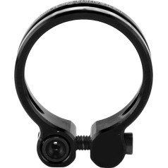 CHICIRIS Sitzhalle Fahrrad -Fahrradleimer, Fahrradsitz nach 34,9 Mm Hoher Resistenzklemme für 30,4 30,8,9 31,6 Mm (BLACK)