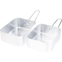 Bushcraft BCB Aluminium Mess Tin - Silver