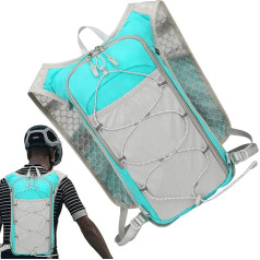 Running Trinkrucksack, Joggen Daypack mit Taschen, leichtes Design, atmungsaktiver Trinkrucksack, ideal zum Laufen, Radfahren, Trails, Marathons, 40.0x22.0x8.0 cm