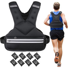 JoyPlus Adjustable Weight Vest, Sport Running Weighted Vest, Strength Training Weight Vest, Weighted Vest Workout Equipment