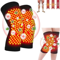 GeRRiT Radio Frequency Herbal Thermal Knee Brace Mugwort Self Heating Knee Pads for Men Women Shaping Knee Pads Athletic Knee Brace One Size