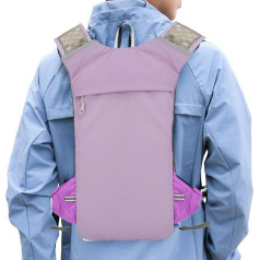 Trinkwasserbeutel, Trinkrucksack zum Laufen, mit mehreren Taschen für Männer | Verstellbare Hydratationstasche, Sportzubehör, Outdoor, Unisex