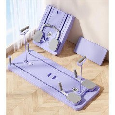 YJKKZQLB Pilates Reformer Set for Abdominal Muscles - Foldable Pilates Reformer Board for Home Training