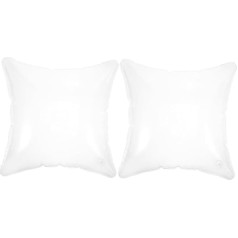 GAROZATION Pack of 2 Inflatable Long Cushion Sofa Inflatable Cushion Inserts Portable Sofa Cushion Camping Cushion Transparent Cushion Transparent Cushion Insert Transparent Cushion