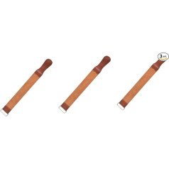 VALICLUD 3 Pieces Sharpening Cloth Belt Straight Strap Tool Strop Artificial Leather