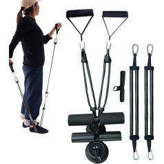 BommFu Sit-Up-Assistent | Bauchtraining Mit Saugnäpfen - Trainingshilfe für Sit-Ups und Kernmuskelgerät zur Verbesserung der Sit-Up-Leistung und für Muskelaufbau bei Männern, Frauen,