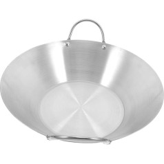 Warmhm Dry Hot Pot Portable Pot Small Soup Pot Sauce Pot Induction Cooking Pot Camping Hot Pot Deep Cooking Pot Cookware Stainless Steel Pot Stainless Steel Silver