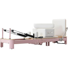 Multifunktionales faltbares Pilates-Gerät, Pilates-Maschine für Zuhause, Pilates, Reformer mit Zubehör, Aluminiumlegierung, Pilates-Ausrüstung für Zuhause, Fitnessstudio, Yoga-Studio