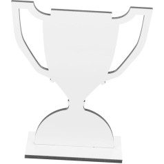 HLUONGTN Trophäenmowohnkultur Bürotischdekoration/White/19.00X16.00X5.00Cm