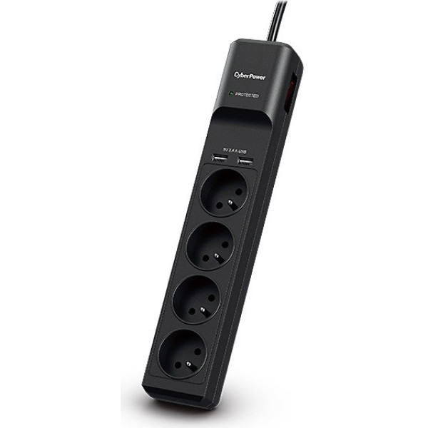 Pārsprieguma aizsardzības sloksne p0420sud0-fr 4xfr/2xusb/1,8 m
