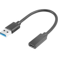 Adapteris usb tipa c(f) am 3.1 15 cm