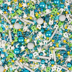 Super Streusel GroßePause ABC Sprinkles First Day of School Cake Decoration Edible Letters Sprinkles First Day of School Cake Decoration ABC Cake Decoration First Day of School Cake Decoration Sugar