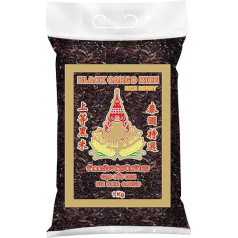 ROYAL THAI RICE - Black Long Grain Rice (Rice Berry) - 1 x 1 kg
