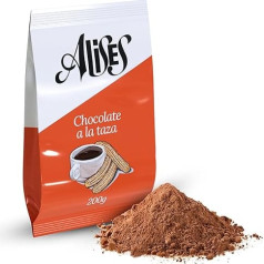 Alises - Spanish Hot Chocolate 200g - Gluten-Free, Soy Free and Dairy Free Chocolate Drink - Cocoa Powder for Hot Chocolate Thick - Chocolate a la Taza