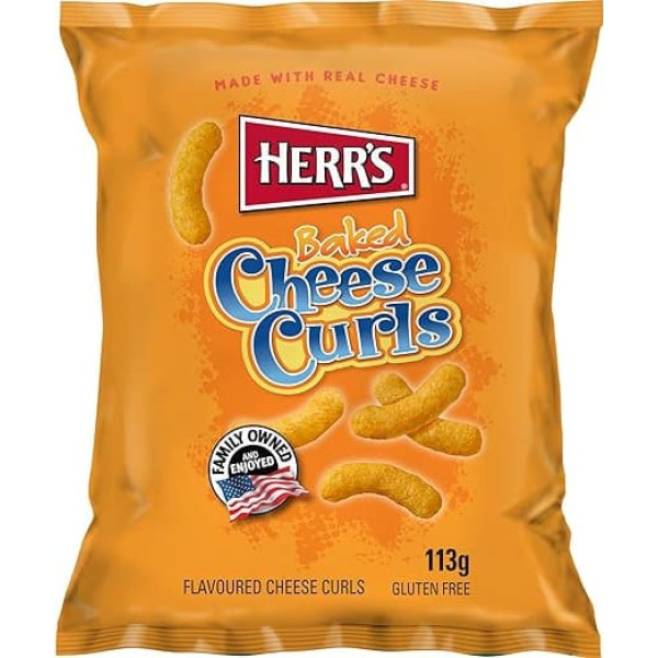 Herr's Baked Cheese Curls 113g